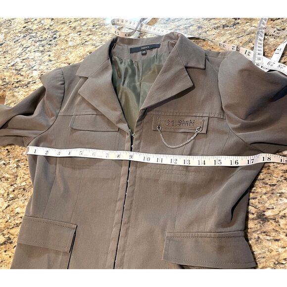 Celyn b. women 8us/44 Italian jacket hooks closer Italy black - Picture 6 of 7